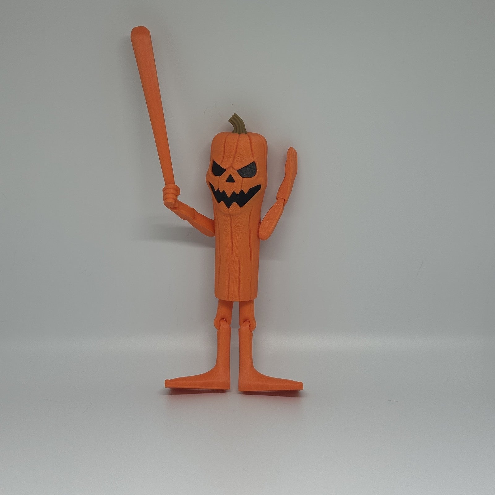 Halloween Tungtungtungsahur Stick Person Brainrot Toy Gift Movable Funny Pumkin